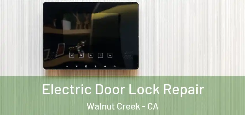  Electric Door Lock Repair Walnut Creek - CA