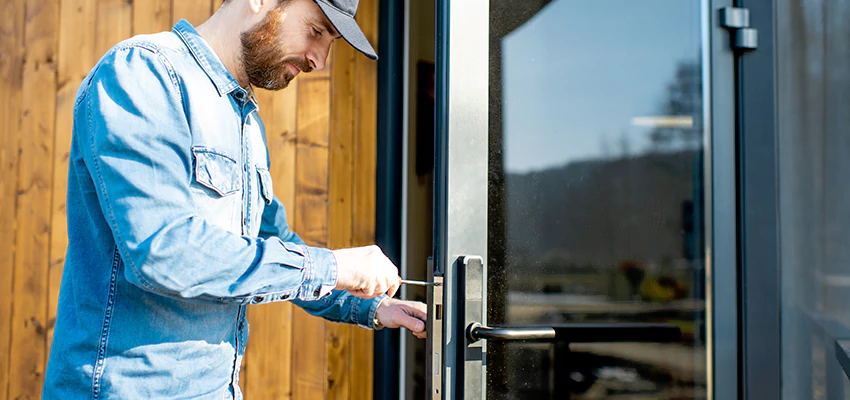 Frameless Glass Storefront Door Locks Replacement in Walnut Creek, CA